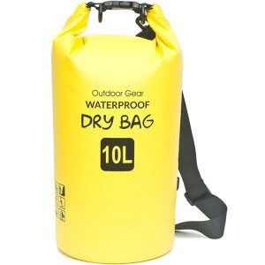کیسه رول روی کیسه خشک ضد آب شناور دنده را خشک نگه می دارد