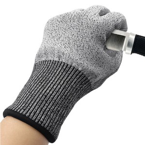 рабочие перчатки, устойчивые к порезам, безопасные, бесшовные, трикотажные, нейлоновые