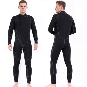 पूर्ण wetsuits 5mm 3mm पुरुष neoprene डाइभिङ सूट अगाडि जिपर स्नोर्कलिंग सर्फिङ सूट उच्च लोच