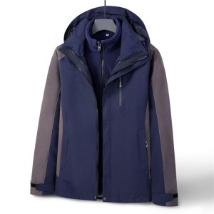 vodootporna planinarska jakna za kišu s kapuljačom otporna na vjetar na otvorenom za planinarenje