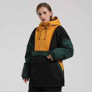 custom fashion usum windproof waterproof jas snowboard kids ski jas salju maké jaket jeung hoodie