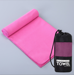 Asciugamano stampato in microfibra scamosciata da spiaggia in poliestere per sport all'aria aperta Asciugamano ad asciugatura rapida
