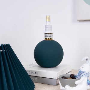 Small Ceramic Table Lamp, Muti-Color Pleated Shade | Goodly Light-GL-TLC012