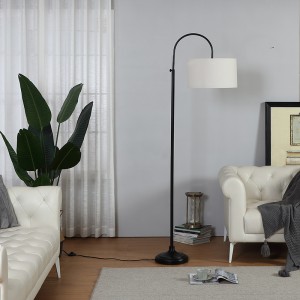 Arc Metal Floor Lamp, Franklin Iron Works Floor Lamps | Goodly Light-GL-FLM141