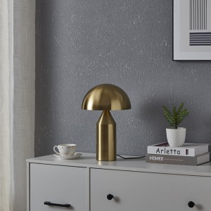 Mushroom Metal Table Lamp, Multiple Color Option | Goodly Light-GL-TLM082