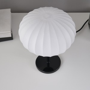 Cocoon Resin Table Lamp, Adjustable Dimmable Desk Light | Goodly Light-GL-TLR001