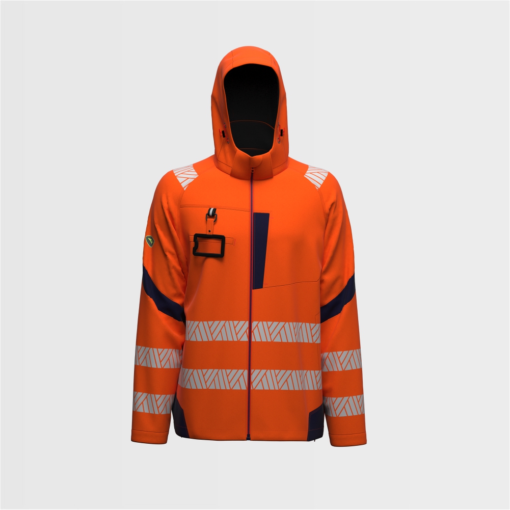 Softshell Jacket With High Visibility