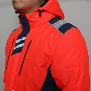 Workwear Practical Winter Jacket for Men with Strong Fabric