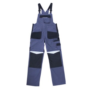 GL5364 Workwear men’s bib pants with T/C Fabric