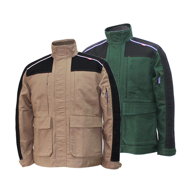 GL5365 Workwear men's jacket nga adunay T/C Fabric