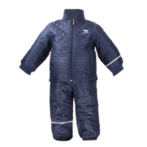 GL5369 Classical Kids Outdoor Winter Jacket and Pants with Padded Fabric Made by High-frequency Pressure