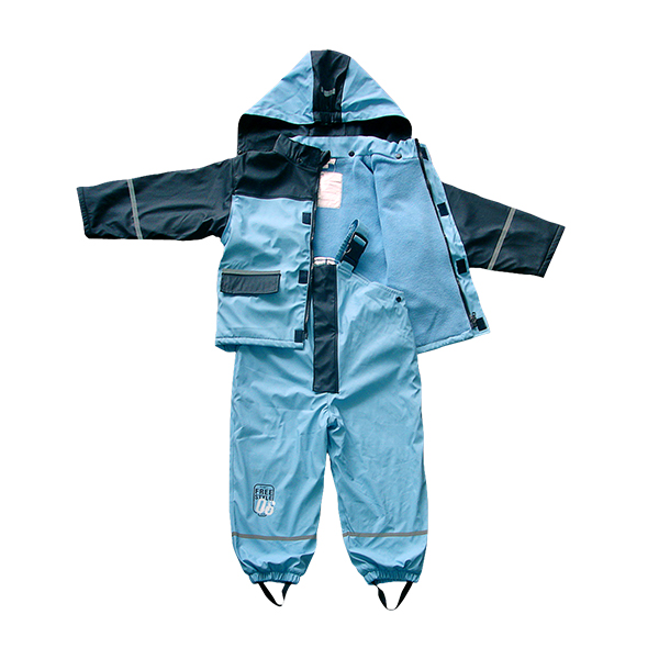 GL5617 Kids’ PU Rainsuit with Hood