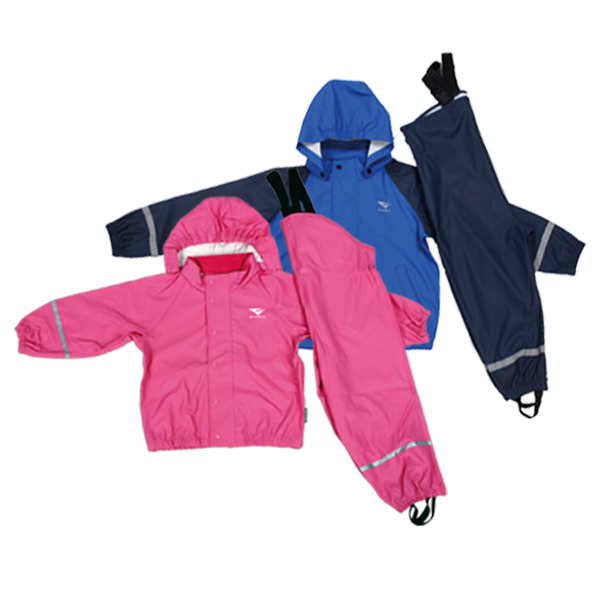 GL5620 Kids’ PU Rainsuit with Hood
