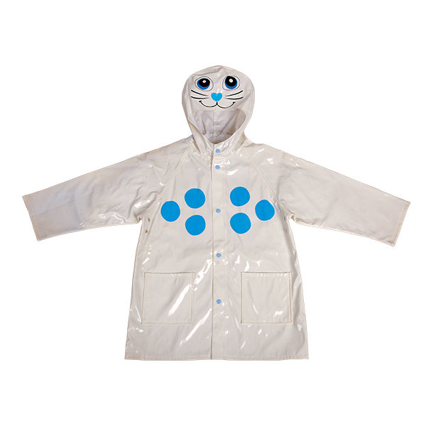 GL5666 Kids’ PU Rain Jacket with Hood