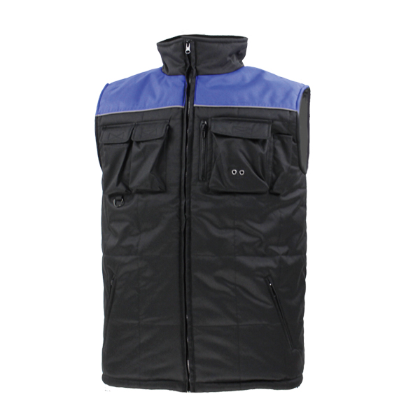 GL7236 Classic Winter Vest for Men in Soft Micro Fiber with Multifunctional Pockets