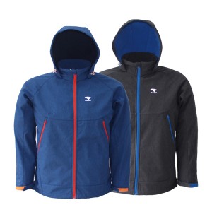 High Performance China Autumn Casual Life Softshell Jacket with Fleece Linning for Men
