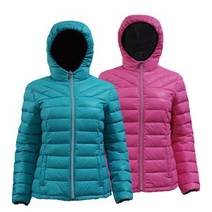 GL8331 Womens outdoor Winter Jaket jeung Style Klasik, lawon nilon lemes
