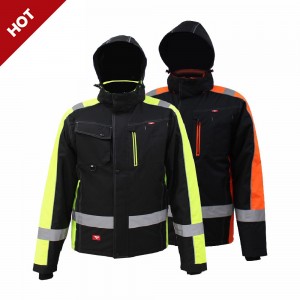 Classical Workwear Practical Winter Jacket for Men with Strong Fabric