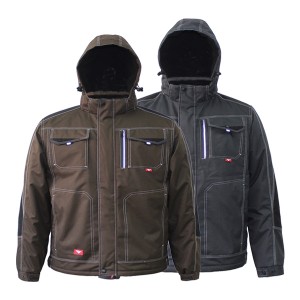 GL8366 Practical Mens Safety Workwear Winter Jacket with Strong Fabric