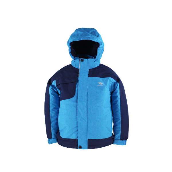 GL8370B Kids Outdoor Winter Ski Jacket with Water Proof Fashion Melange Fabric