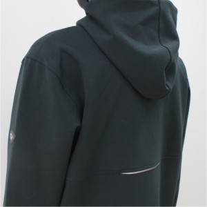 Hooded Jacket for Men with Stretchy Fabric