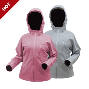 China Ladies Winter Workwear –  GL8645 Comfortable Fashionable Softshell Jacket for Lady with Stretchy Fabric – Greenland