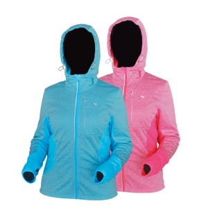 GL8651 Comfortable Fashionable Softshell Jacket for Lady with Stretchy Fabric
