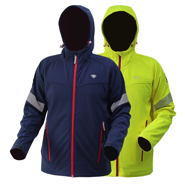 GL8658 High visibility Fashion Comfortable Softshell Jacket for Men