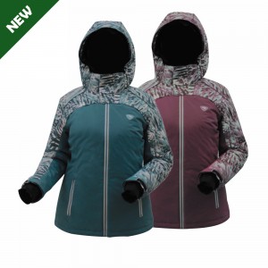 GL8817 Женска јакна на отворено во зима со водоотпорна модна ткаенина
