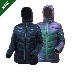 GL8830 Womens Outdoor Winter Jacket with Classical Style, Fashion Shining Fabric