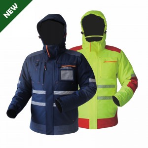 Quần áo bảo hộ lao động hiện đại Áo khoác mùa đông tốt nhất cho nam với vải co giãn