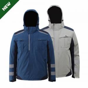 Modern Workwear Meilleure veste d'hiver pour homme avec tissu extensible