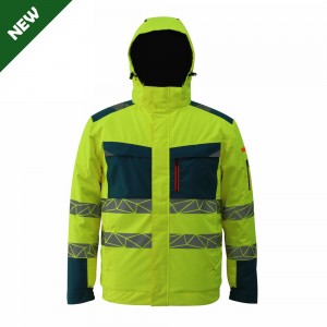 Best Modern Hi Vis Winter Workwear Jacket for Men