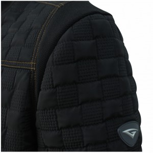 Classical Mens Outdoor Winter Jacket with Padded Fabric Made by Special Sewing