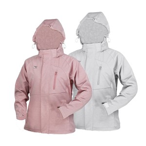 GL8612 Comfortable Fashionable Softshell Jacket for Lady with Stretchy Fabric