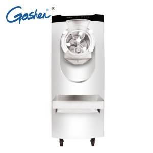 Sıcak Satış için OEM Fabrika Ticari Tezgah Üstü Yumuşak Servis Dondurma Yapma Makinesi Goshen Paslanmaz çelik gövde sert dondurma makinesi