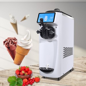 2020 indi tərzdə Soft Serve Dondurma Makinası Mini Dondurma İstehsalçısı