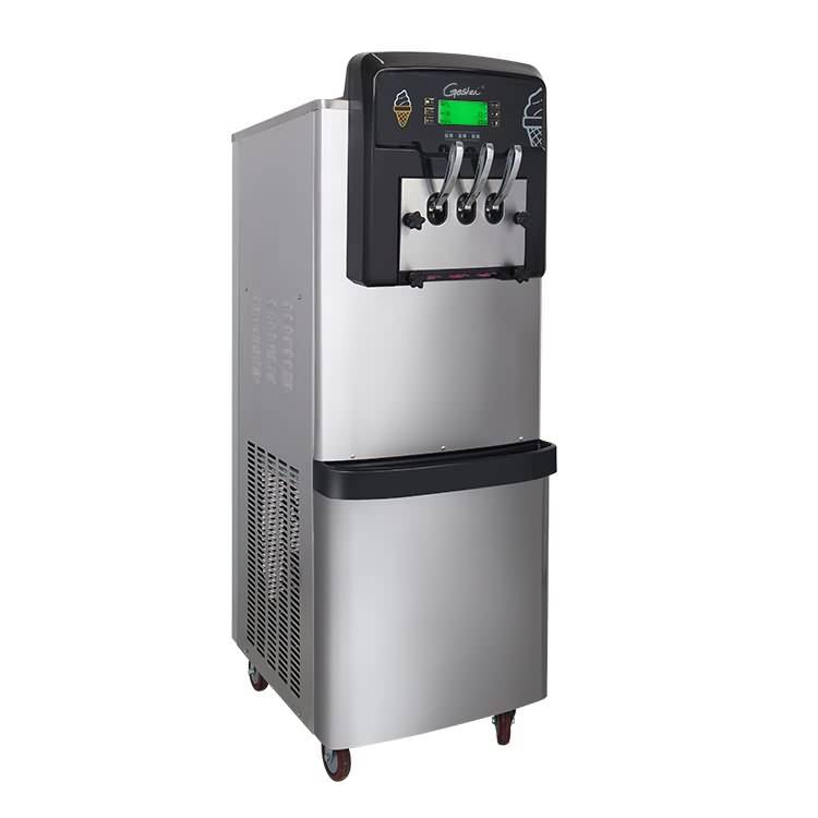 Good Quality  Hard Ice Cream Making Machine BX188C-Goshen air pump rainbow system ice cream machine