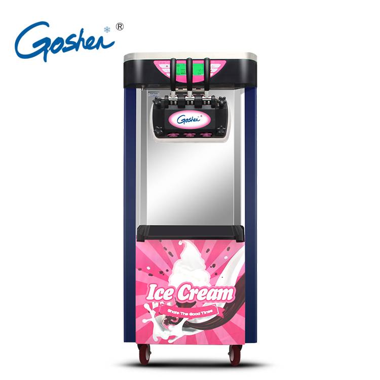 Chinese manufacturer BJ188C flavor Floor standing soft serve ice cream machine