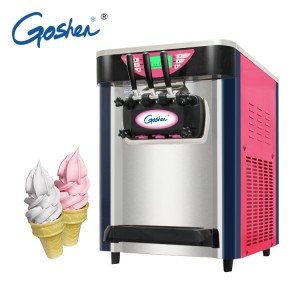 High Quality Tecumseh compressor Easy Move Small Fruit Mix Ice Cream Machine