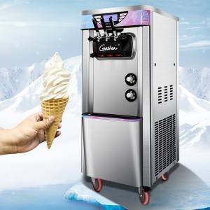 100% Original Used Block Ice Machine - Stainless Steel Soft Ice Cream Machine for sale – Guangshen Electric