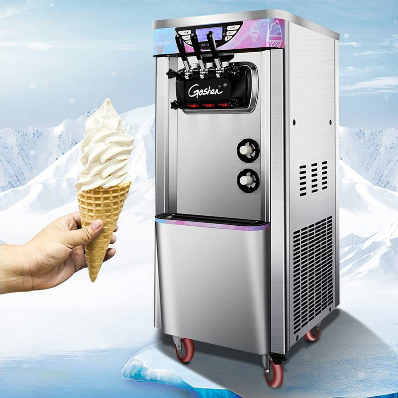 Stainless Steel Soft Ice Cream Machine for sale
