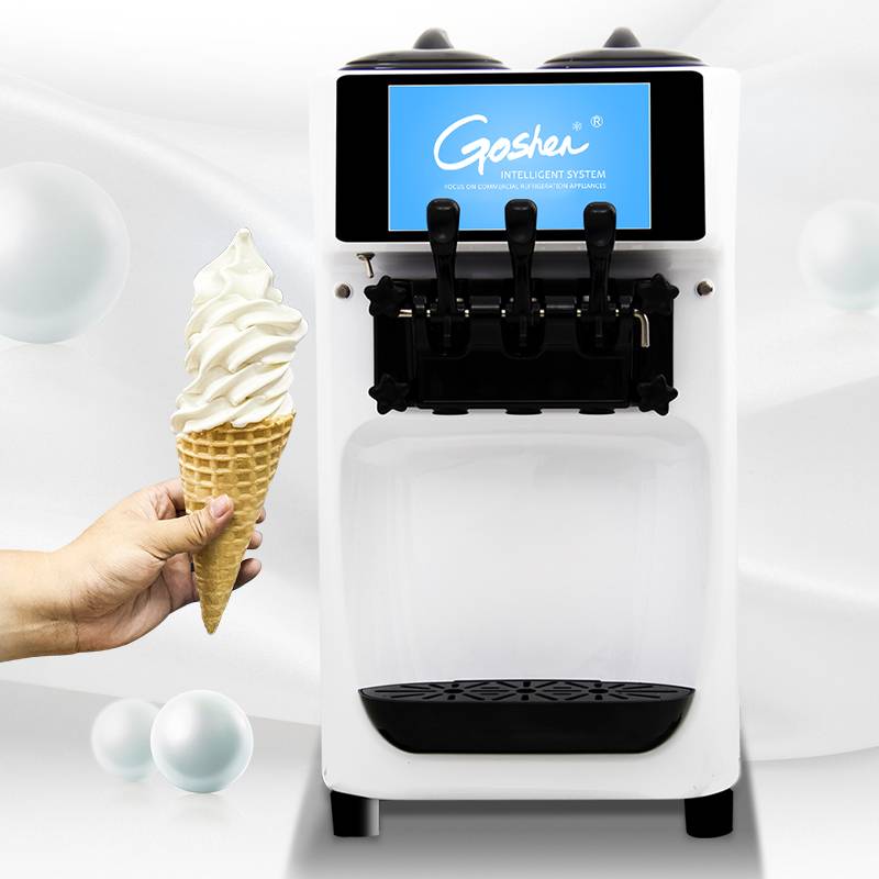 2021 Goshen Ice Cream Machine Goshen Professional Ice Cream Maker Manufacturer Soft Serve Ice Cream Machine