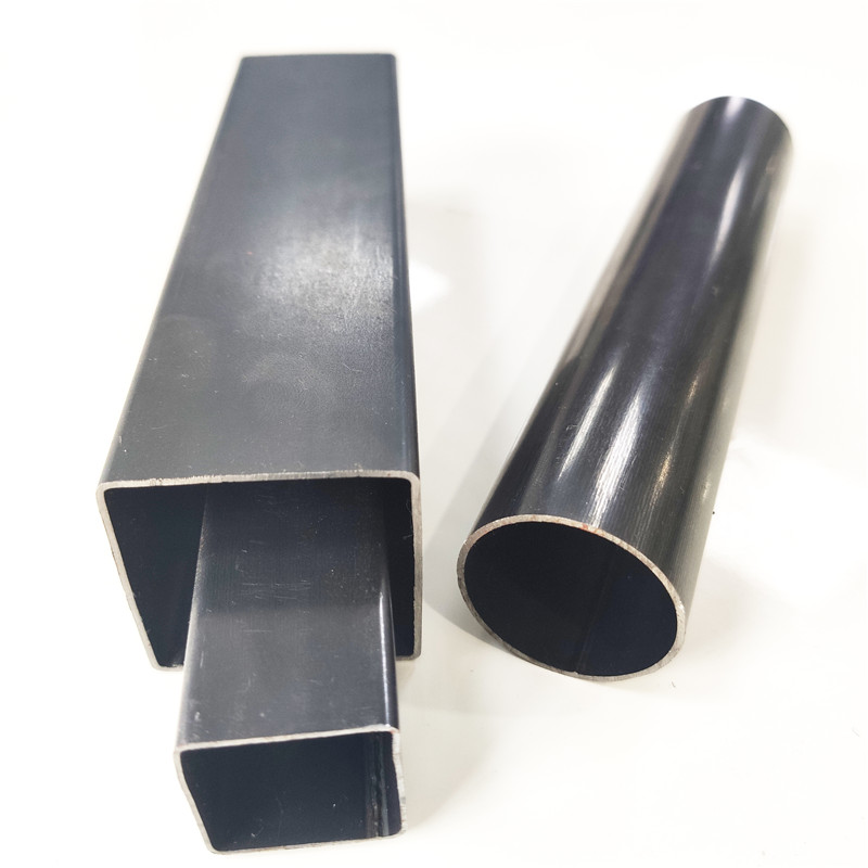 Factory Outlets Round Aluminum Pipe - Square rectangular carbon steel price per meter black iron pipe weights – Goldensun