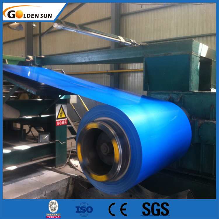 Cheapest Factory Hot Rolled Iron Sheet - PPGI Coils, Color Coated Steel Coil, RAL9002 White Prepainted Galvanized Steel Coil – Goldensun