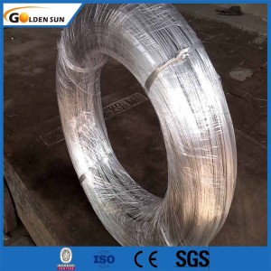 Electro galvanized wire for binding wire
