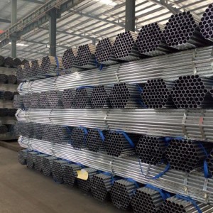 carbon steel material hdg 2inches galvanized pipe
