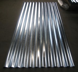 Làmina de sostre galvanitzat Làmina d'acer corrugat Gi Planxa de sostre de ferro