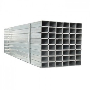 2 × 2 pulgada nga galvanized square pipe / rectangular Steel Tubes