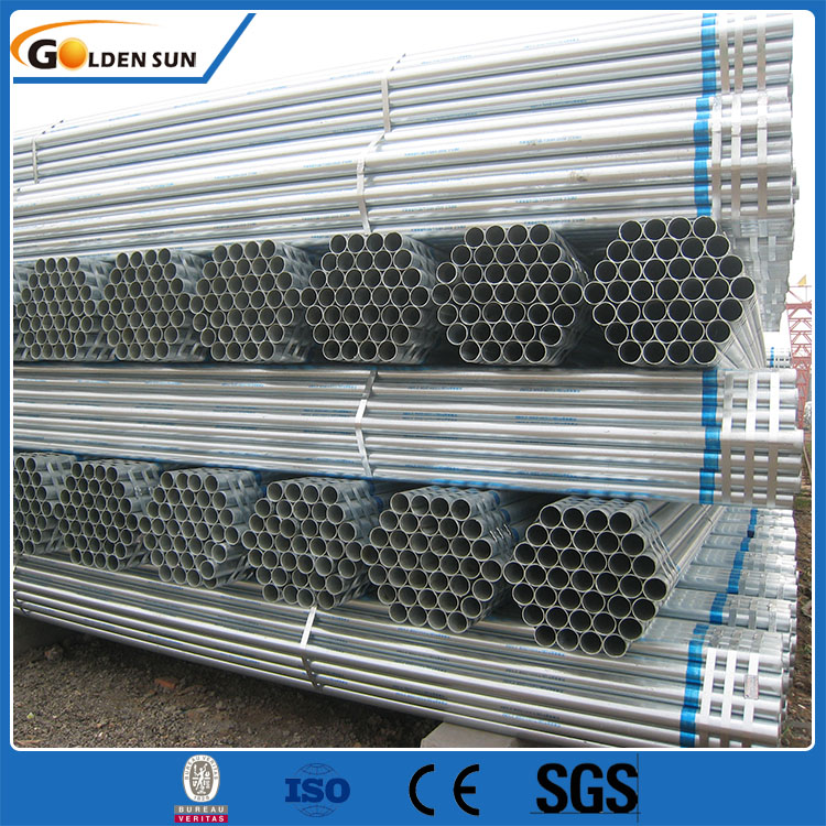 Trending Products Galvanized Pipe Handrail - Galvanized Steel pipe – Goldensun